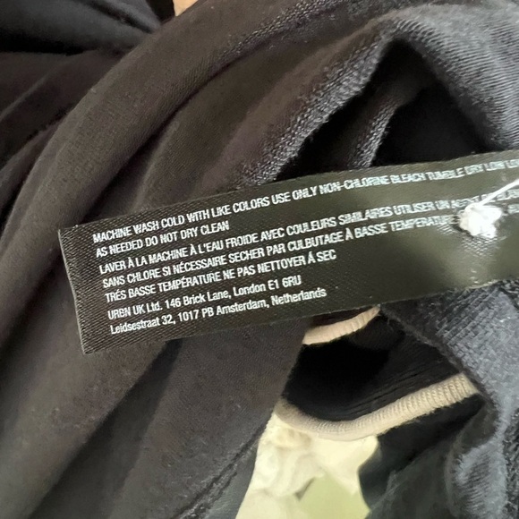 NWT new small Anthropologie briar short sleeve pipes pj pajama top black white - Picture 12 of 17